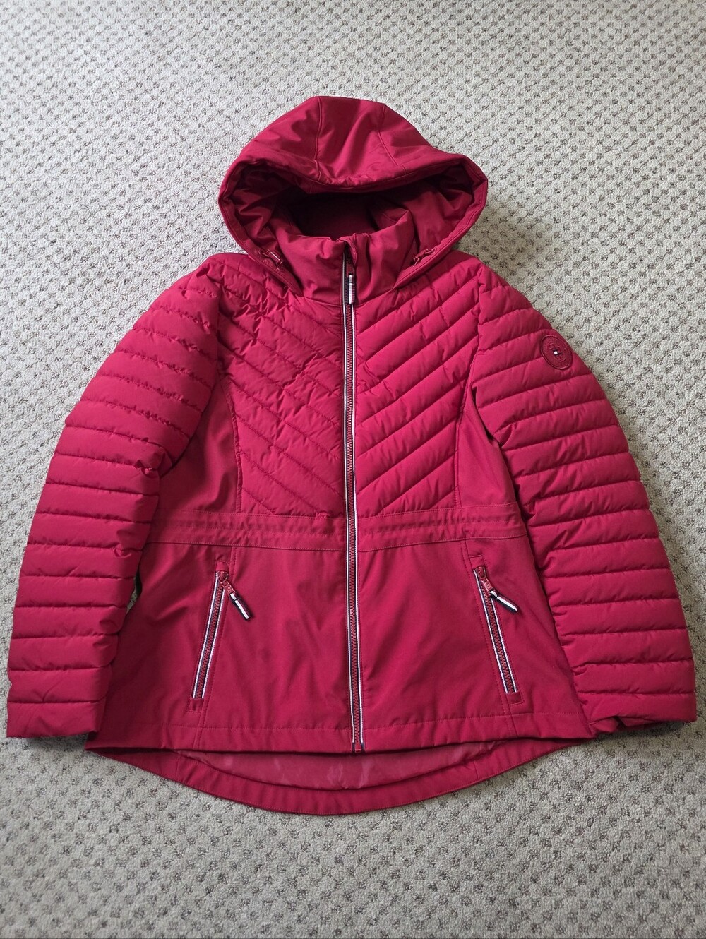 Tommy Hilfiger Hooded Quilted Puffer Jacket